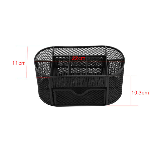 (Black ) Desk Organizer Set Stationary Tidy Letter 1
