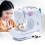 12 Stitch Portable Electric Mini Sewing Machine Overlock 2 Speed Pedal 3