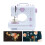 12 Stitch Portable Electric Mini Sewing Machine Overlock 2 Speed Pedal 4