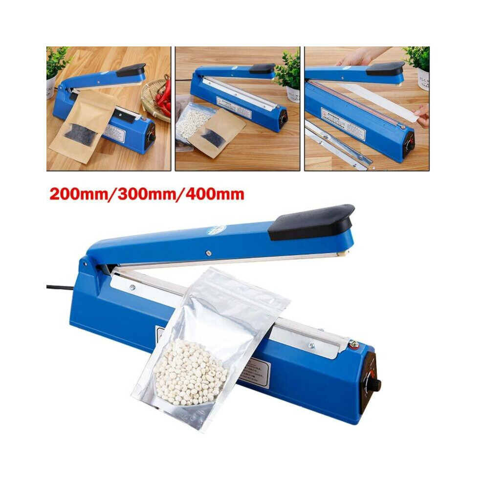 Impulse Heat Sealer Plastic Bag Film Sealing Machine Metal ABS