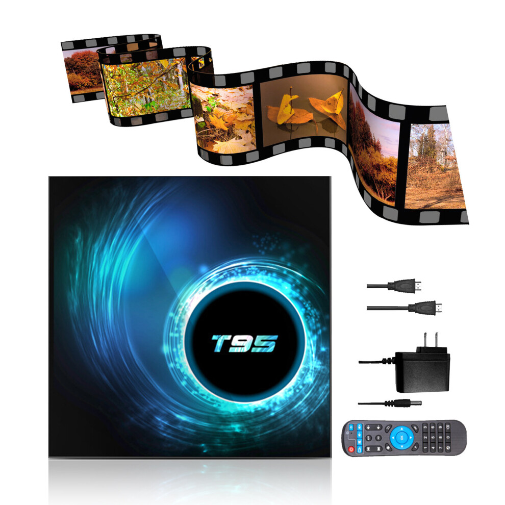 T95 Android 10.0 TV Box 4GB+32GB Quad Core HD Media Player WIFI HDMI