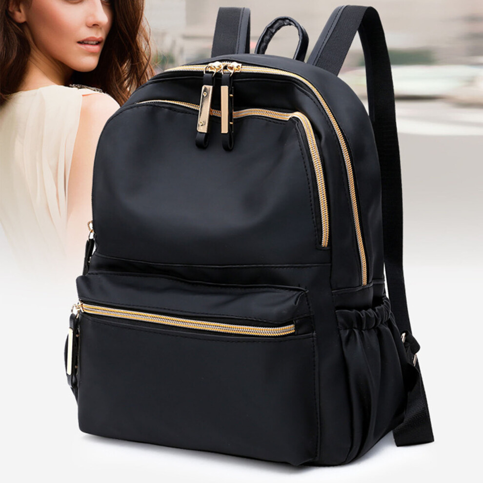 Women School Backpack Outdoor Travel Rucksack Casual Solid Colour Fashion