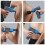 (blue) Massage Gun Muscle Vibration Relaxing Therapy 2
