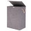 (Rice Gray) Laundry Baskets Washing Storage Folding 3