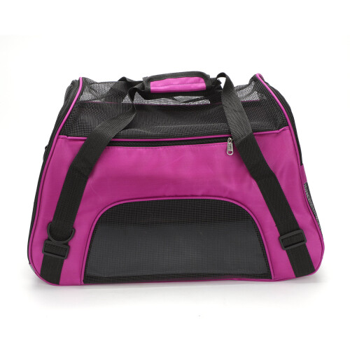 (purple) LARGE Pet Bag AVC Folding Travel