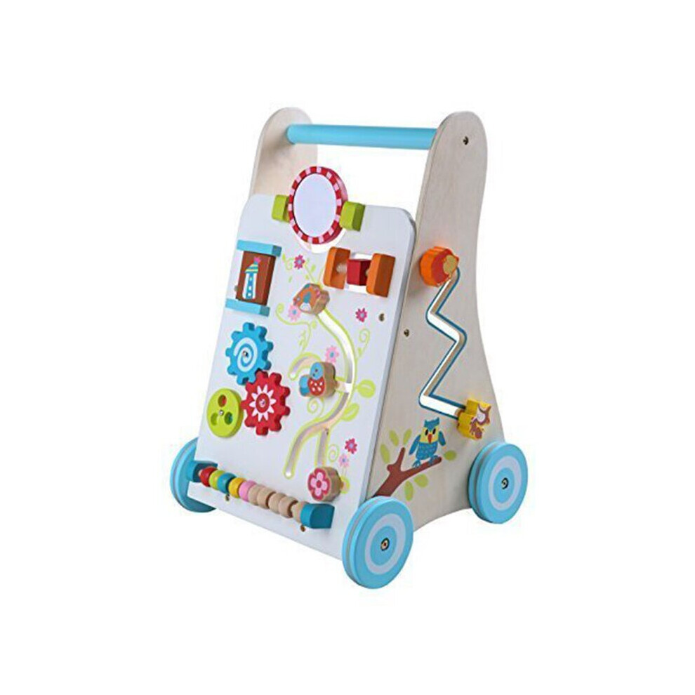 Leomark Baby First Steps Wooden Activity Walker