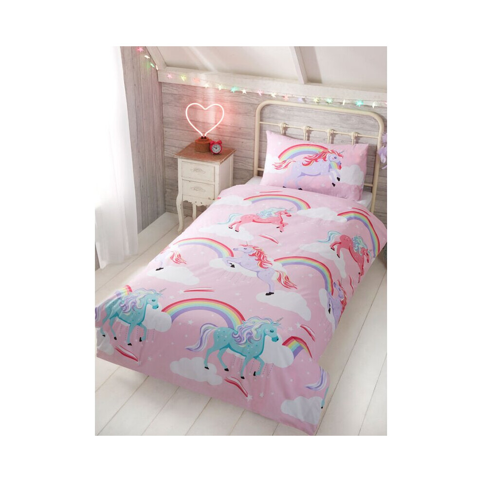 My Little Unicorn Duvet Cover and Pillowcase Set - Single