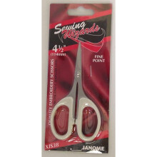 Janome Sewing Wizards 4.5-Inch / 11 cm Fine Point Embroidery Scissors