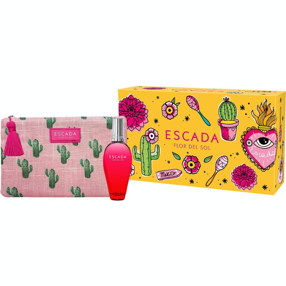 Escada Coffret Flor Del Sol Eau De Toilette