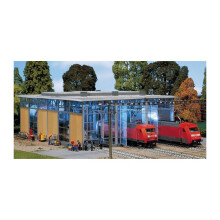 FALLER Engine Shed for Electric Locomotives (3 Track) VI HO Gauge 120217
