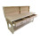 (7ft, Standard Legs) Wooden MDF Top Workbench With Drawers And Back Panel 6