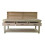(7ft, Standard Legs) Wooden MDF Top Workbench With Drawers And Back Panel 4