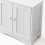 Timber Art Design UK Bathroom Sink Cabinet Under Basin Vanity Storage Cupboard Unit White 8