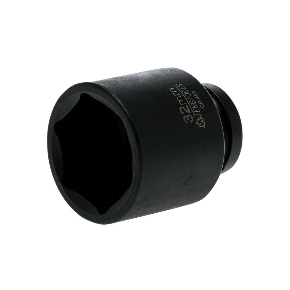 Teng Impact Socket Hexagon 6 Point 1/2In Drive 32Mm 5020385126688
