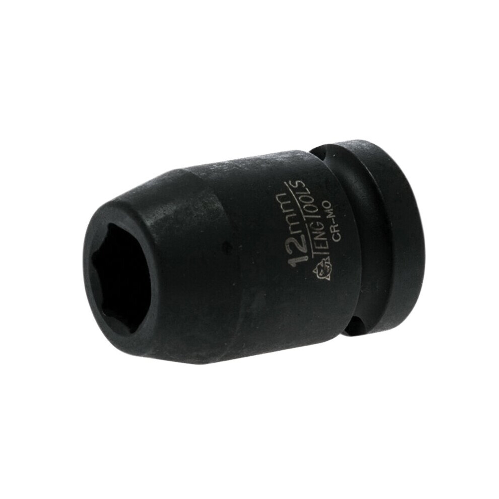 Teng Impact Socket Hexagon 6 Point 1/2In Drive 12Mm 5020385126497