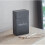 Powder Coated Steel Match Box | Carbon Black Fireside Accessory 2