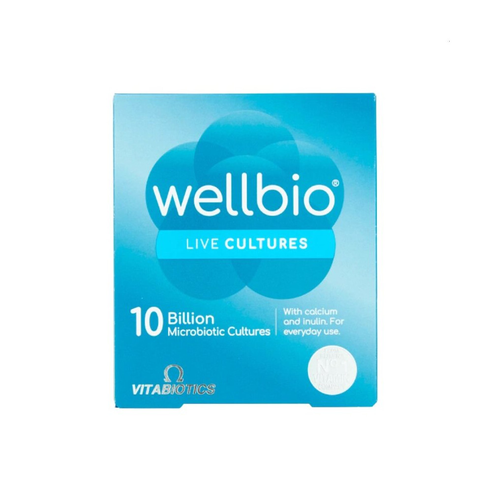 Vitabiotics Wellbio 10 Billion Microbiotic Cultures - 30 Tablets