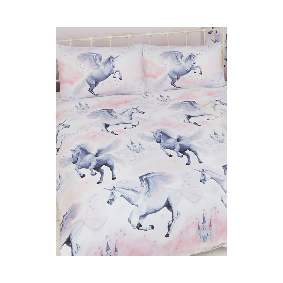 Stardust Unicorn Duvet Cover and Pillowcase Set