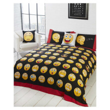 Emoji Icons Duvet Cover and Pillowcase Set