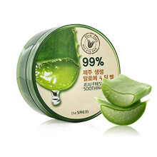 [the SAEM] Gel lenitivo all'Aloe Vera fresco di Jeju 300ml - 99% Aloe Vera, idrata e lenisce la pelle secca