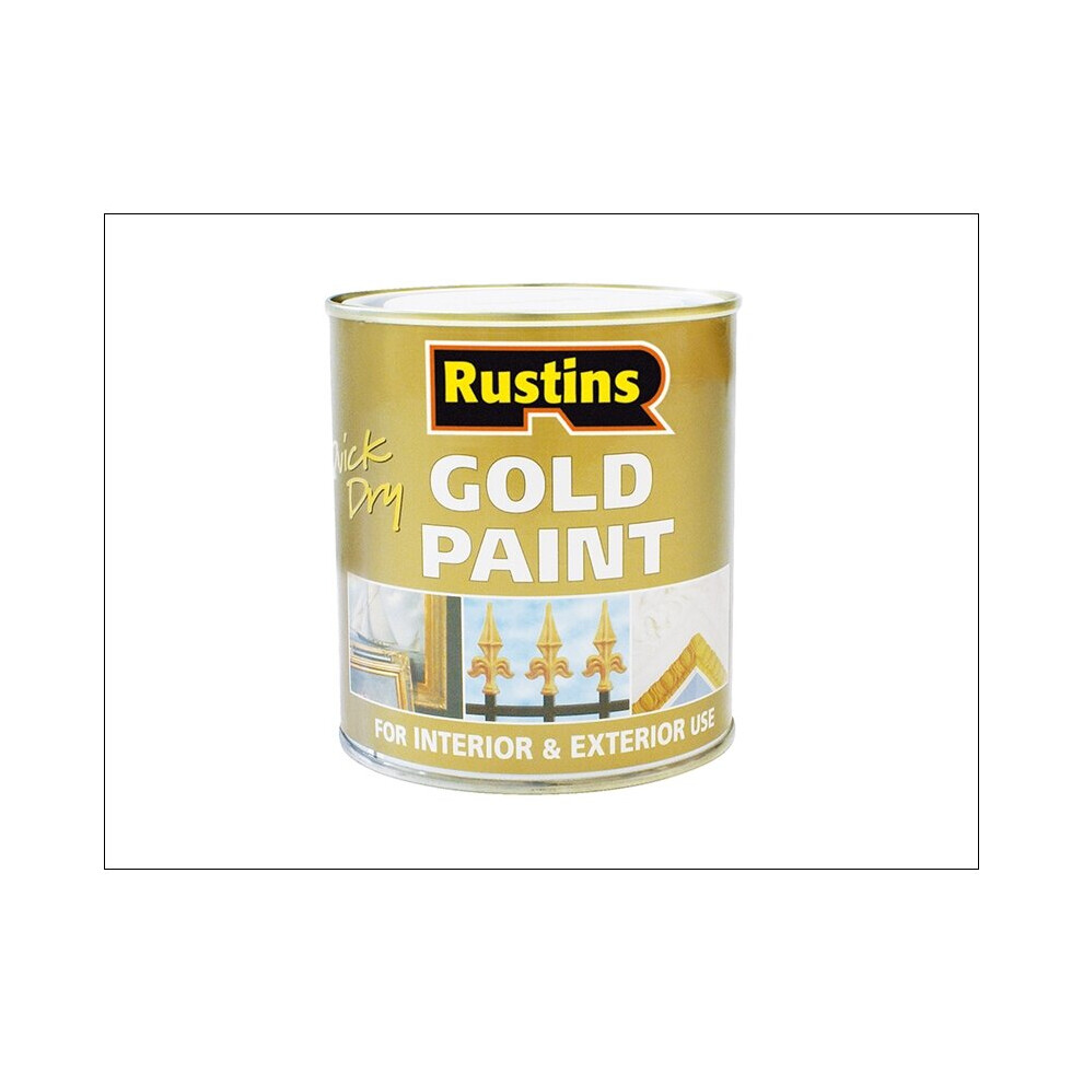 Rustins Gold Paint 250ml