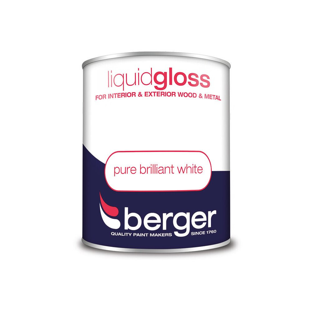 Berger Liquid Gloss Brilliant 750Ml White