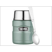 Thermos King Food Flask Stainless Steel Duck Egg 470ml 170347