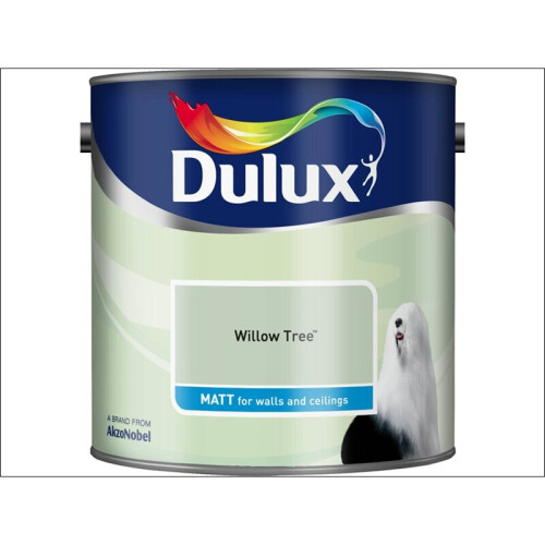 Dulux Dulux Rich Matt Willow Tree Emulsion 2.5L (5091748) - Wipeable Finish, 13m²/L Coverage