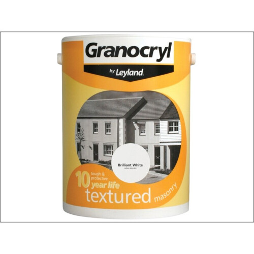 Granocryl Textured Masonry Brilliant White 5L