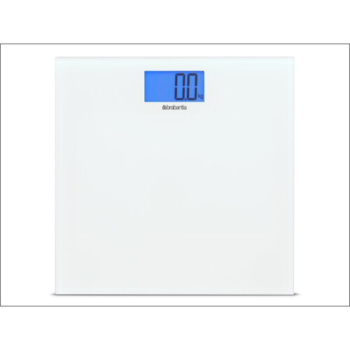 Brabantia Brabantia Bathroom Scales Glass White 483127