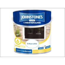 Johnstones Paint Weather Guard Exterior Undercoat White 2.5L