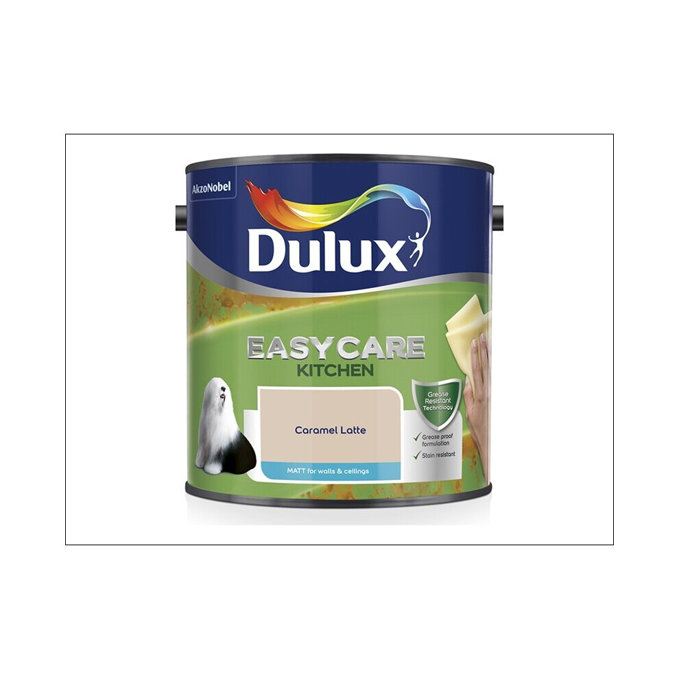 Dulux Easycare Kitchen Matt Caramel Latte 2.5L