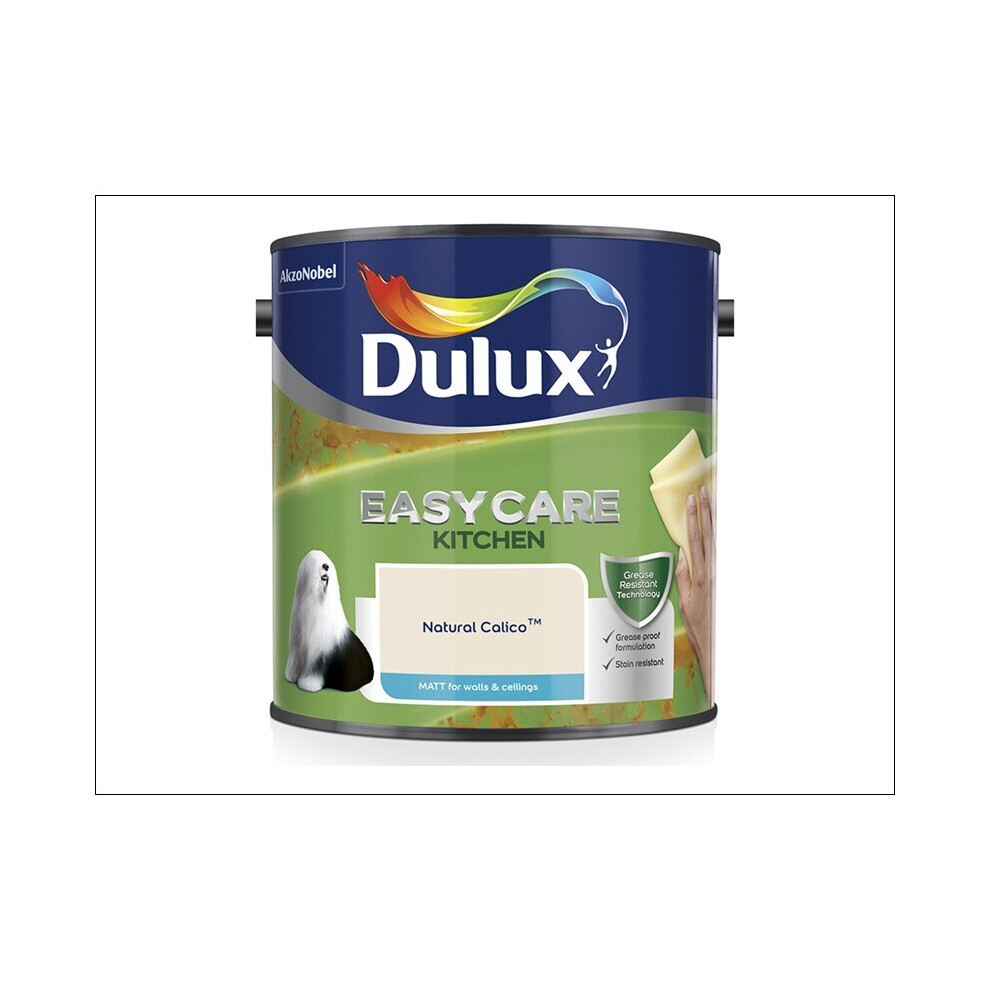 Dulux Easycare Kitchen Matt Natural Calico 2.5L