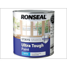 Ronseal Stay White Ultra Tough Satin 2.5L
