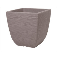 Stewart Cotswold Planter Square Dark Brown 32cm 5140047