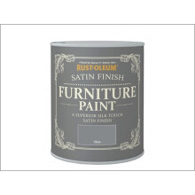 Rust-Oleum Satin Furniture Paint Slate 750ml
