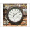 Smart Solar Bickerton Wall Clock + Thermometer 15in 5060001 1