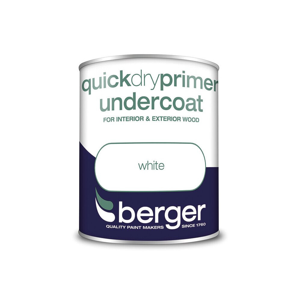 Berger Quick Dry Primer White 750ml