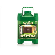 Cuprinol Spray Fence Treatment Forest Oak 5L - Fast One-Coat Colour & Protection (5355972)