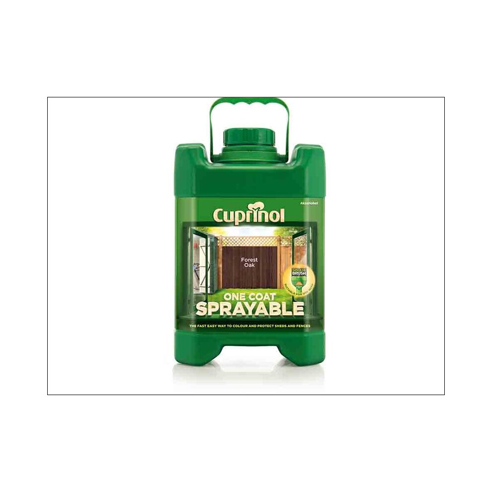 Cuprinol Spray Fence Treatment Forest Oak 5L
