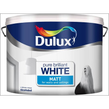 Dulux Matt Pure Brilliant White 10L