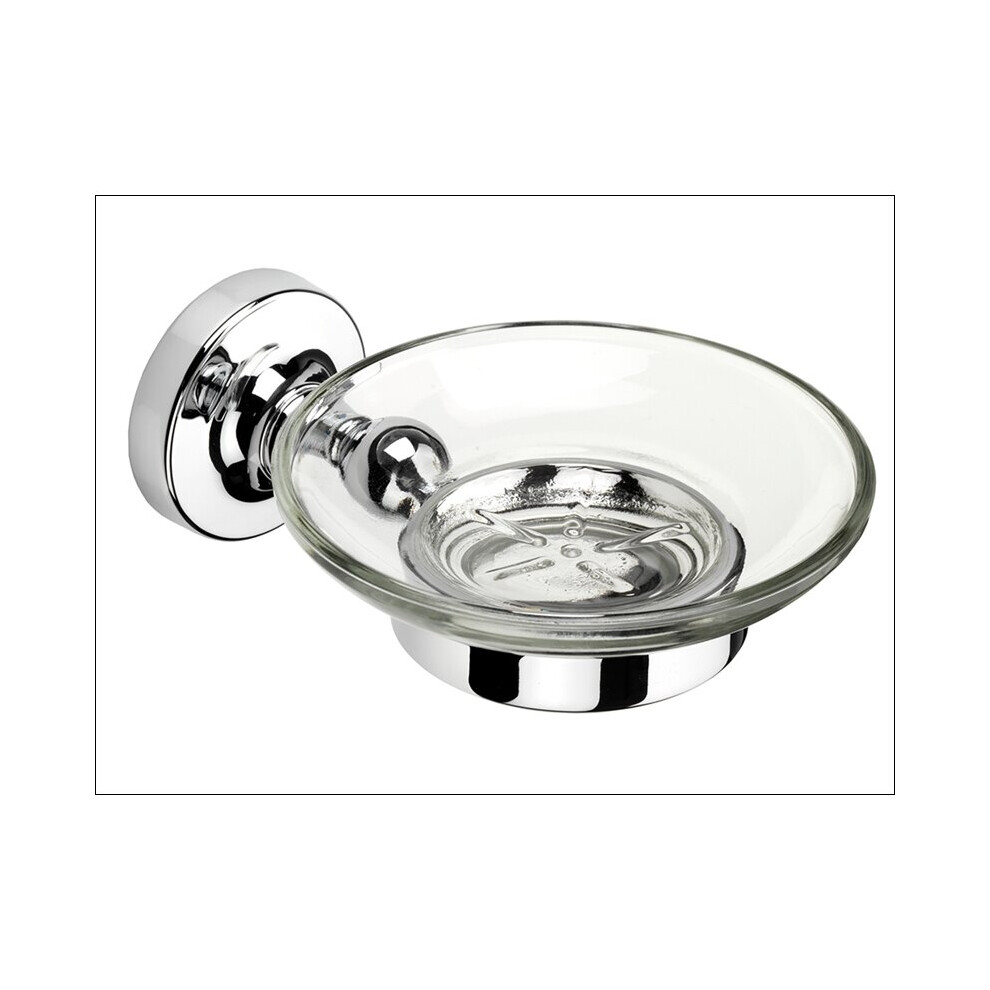 New Croydex Wimbourne Soap Dish And Holder Qm751941