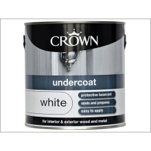 Crown Paints Undercoat Pure Brilliant White 2.5L