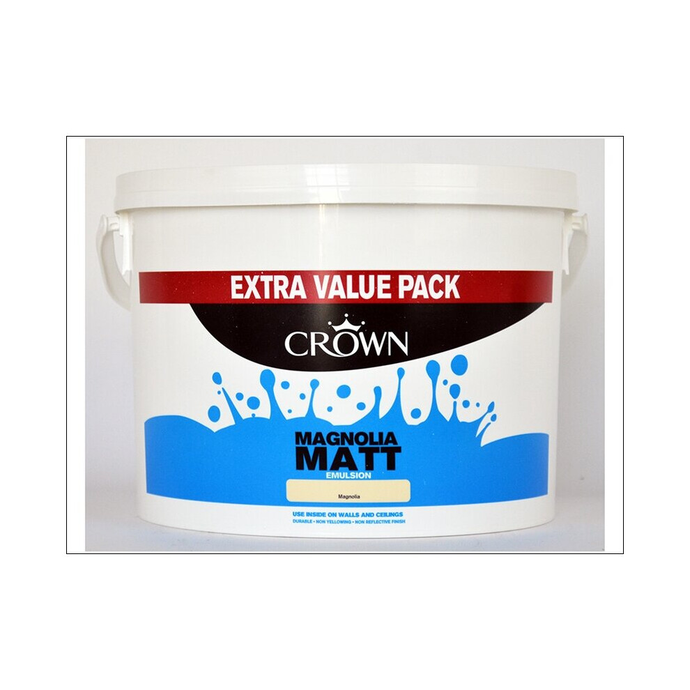 Crown Paints Non-Breatheasy Matt Magnolia 7.5L