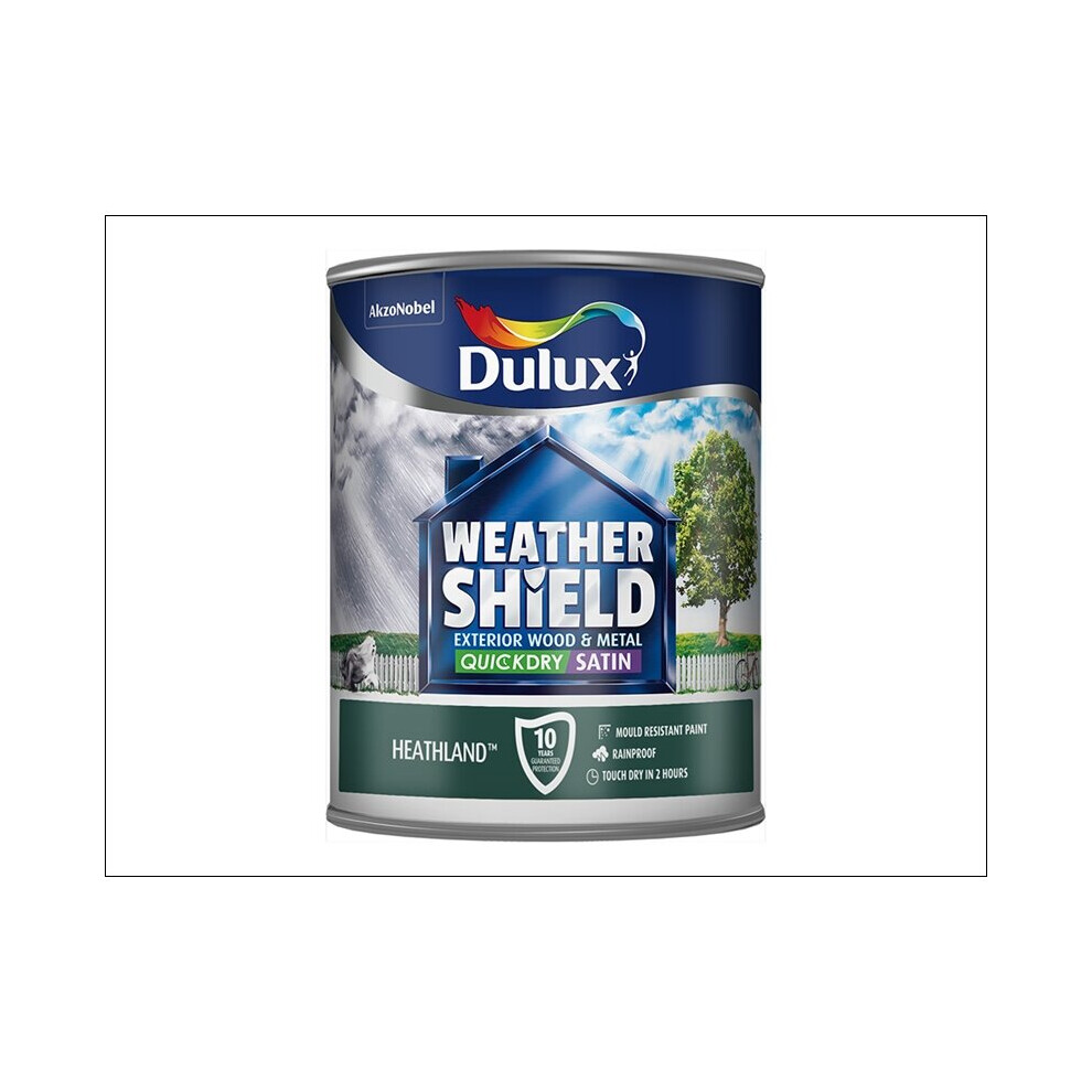 Dulux Weathershield Exterior Satin Heathland 750Ml