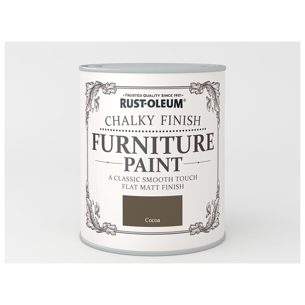 Rust-Oleum Chalk Furniture Paint Cocoa 750ml