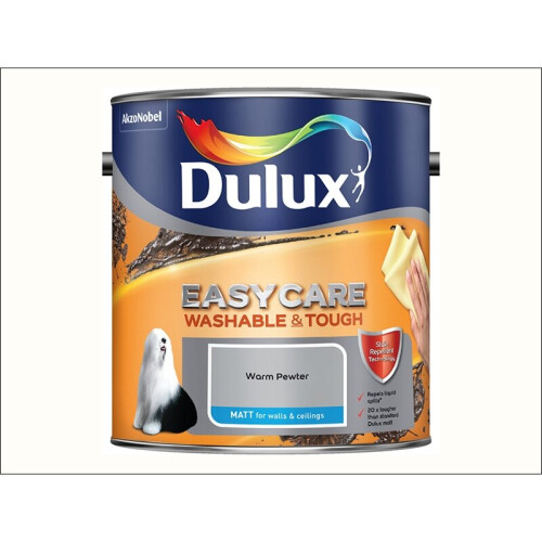 Dulux Dulux Easycare Matt Warm Pewter 2.5L