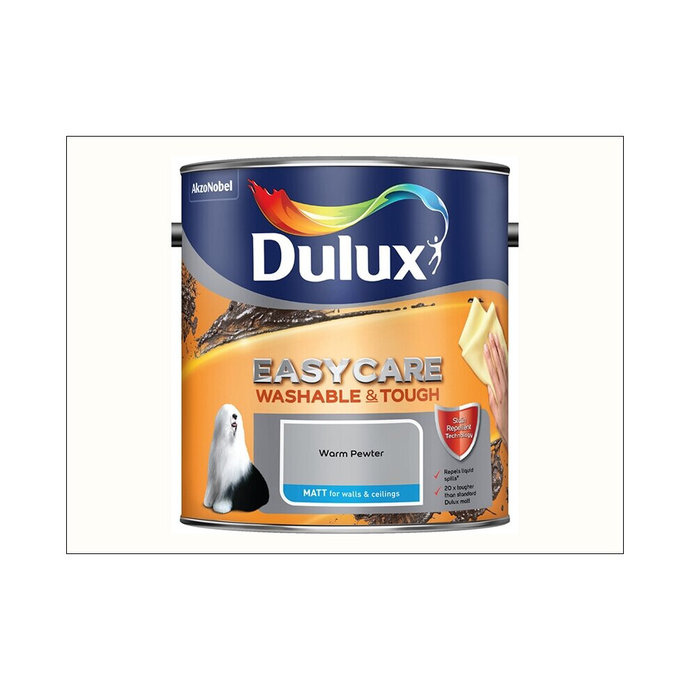 Dulux Easycare Matt Warm Pewter 2.5L