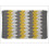 Croydex Croydex Bath Mat Grey/ White/ Yellow AN170101 1