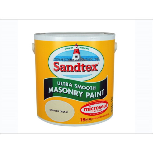 Sandtex Microseal Smooth Masonry Brick Red 5L On OnBuy